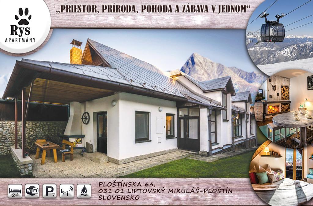 Rys Apartmany - Liptov Liptovský Mikuláš Екстериор снимка